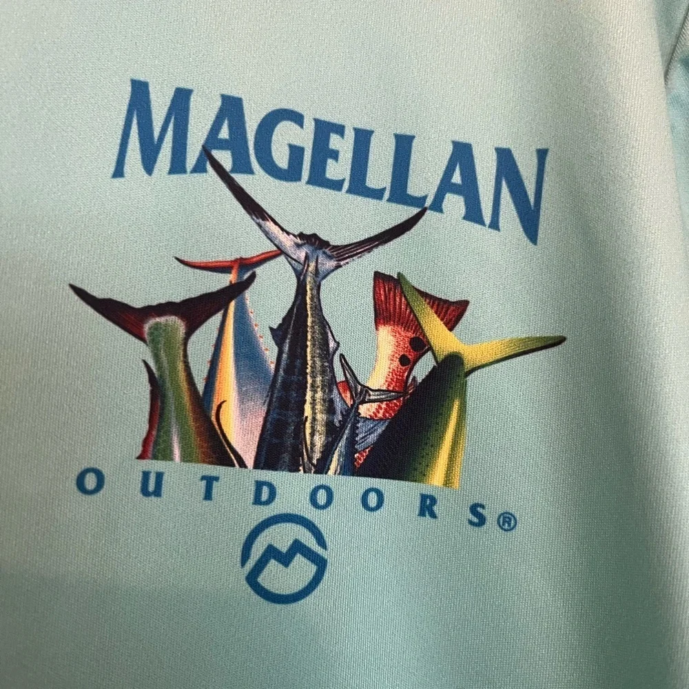 Magellan Outdoors Aqua Fish Graphic Tee